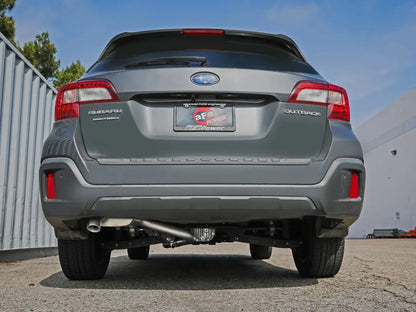 aFe Power Takeda 2-1/2 IN 304 Stainless Steel Cat-Back Exhaust System 2015-2019 Outback w/ 2.5L Engine