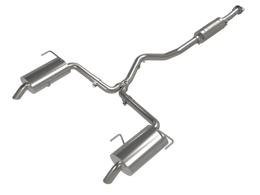 aFe Power Takeda 2-1/2 IN to 2-1/4 IN 304 Stainless Steel Cat-Back Exhaust System 2020-2024 Outback w/ 2.4L Turbo Engine
