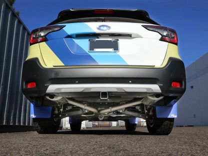 aFe Power Takeda 2-1/2 IN to 2-1/4 IN 304 Stainless Steel Cat-Back Exhaust System 2020-2024 Outback w/ 2.4L Turbo Engine