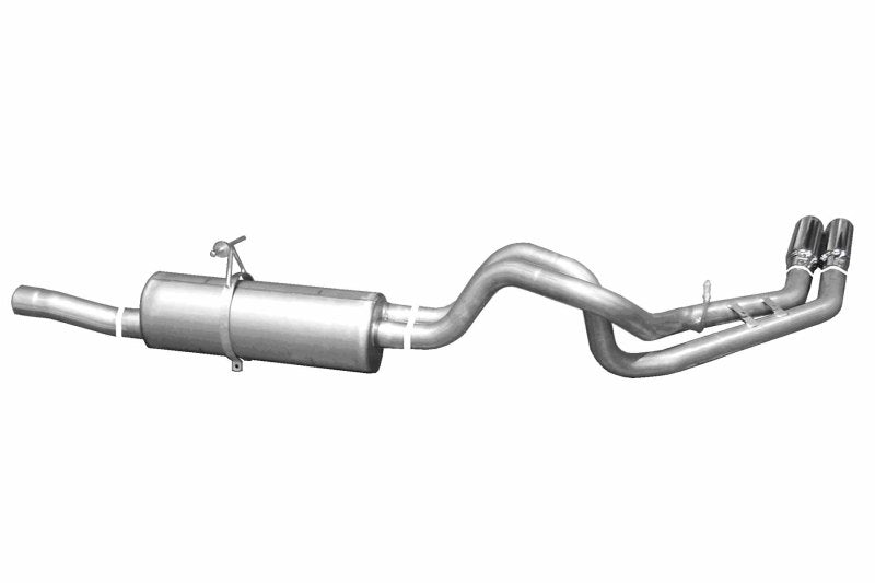 Gibson 2.5in Dual Cat-Back Exhaust | Ford F-250 Super Duty Lariat (99-04) (9100)