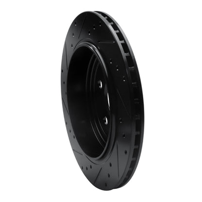 DFC D&S Black Brake Rotor (REAR RIGHT): Dodge Durango (11-25)