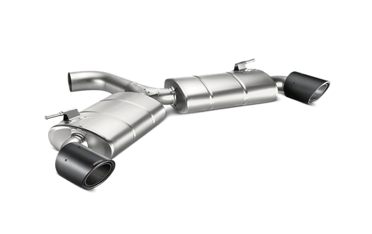 Akrapovic Titanium Slip-On Race Exhaust | 2015-2017 VW Golf GTI Mk7 (MTP-VW/T/1H)