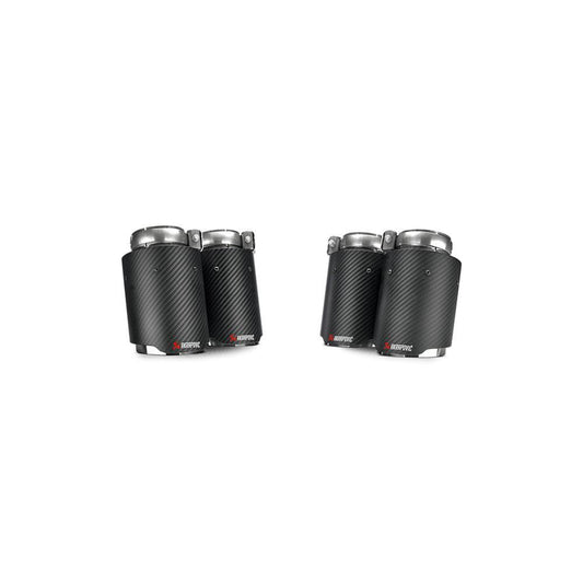 Akrapovic Carbon Tail Pipes | 2014-2018 BMW M3 F80 & M4 F82/83 (TP-CT/26)