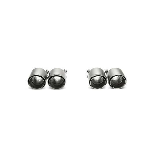 Akrapovic Carbon Titanium Tail Pipes | 2014-2018 BMW M3 F80 & M4 F82/83 (TP-T/S/8)