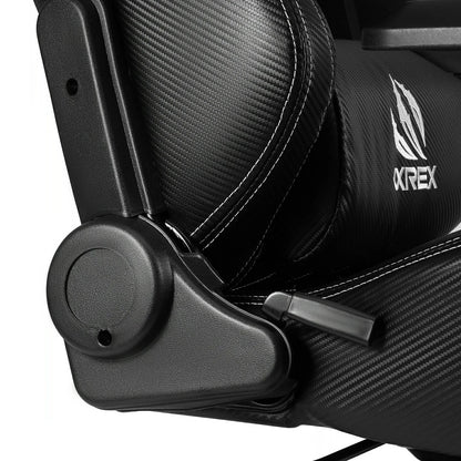 AlphaRex AlphaRex Carbon Fiber Look Racing Style Gaming Reclining Ergonomic Chair