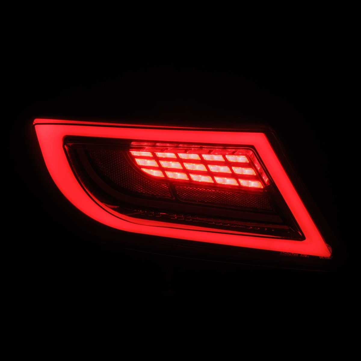 Alpharex LUXX-Series LED Tail Lights - Black Smoke | 2021-2024 Toyota GR86 / Subaru BRZ (675020)