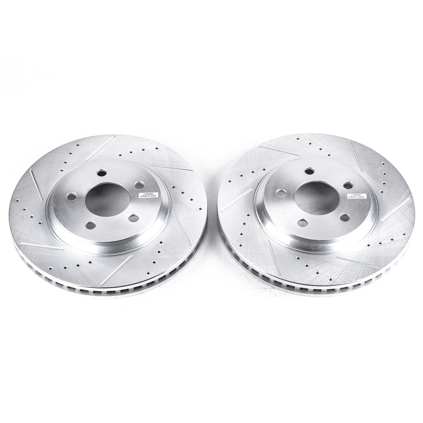 PowerStop Drilled & Slotted Front Rotors | Ford Mustang (05-14) (AR8171XPR)