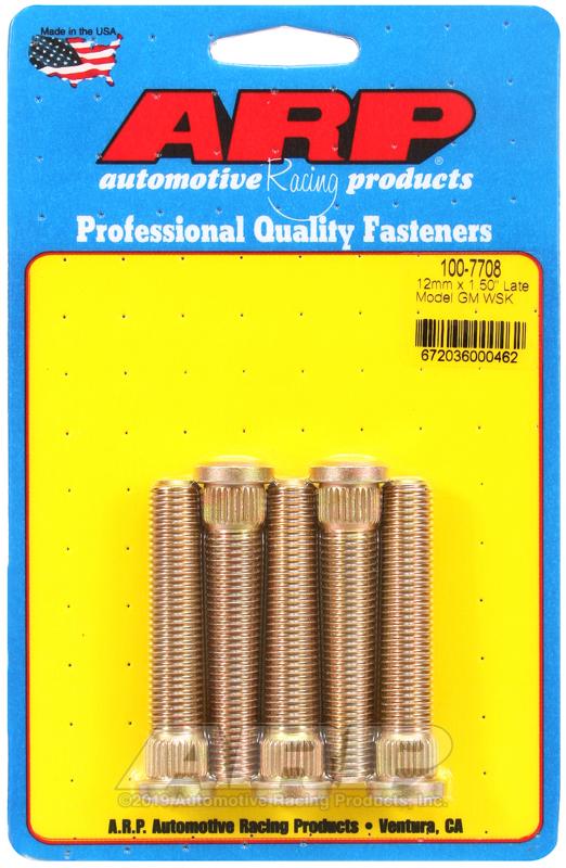 ARP Wheel Stud Kit | Multiple GM Fitments (100-7708)