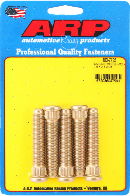 ARP M12 x 1.5 x 2.5 Wheel Stud Kit (100-7725)