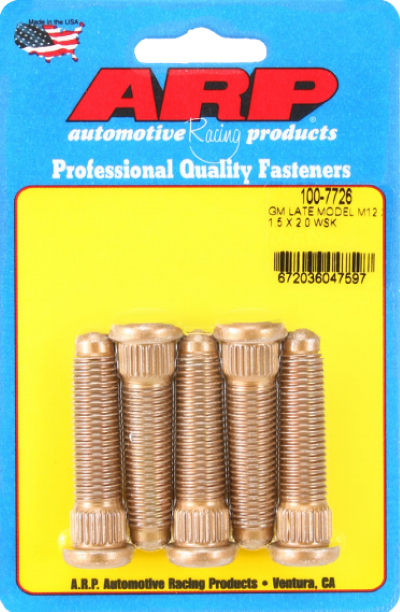 ARP M12 x 1.5 x 2.0 Wheel Stud Kit (100-7726)