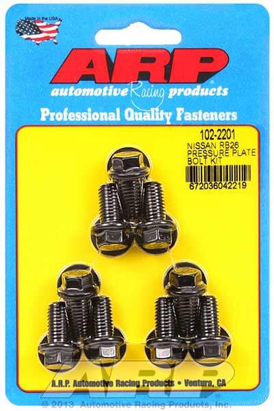 ARP Pressure Plate Bolt Kit | Multiple Nissan Fitments (102-2201)
