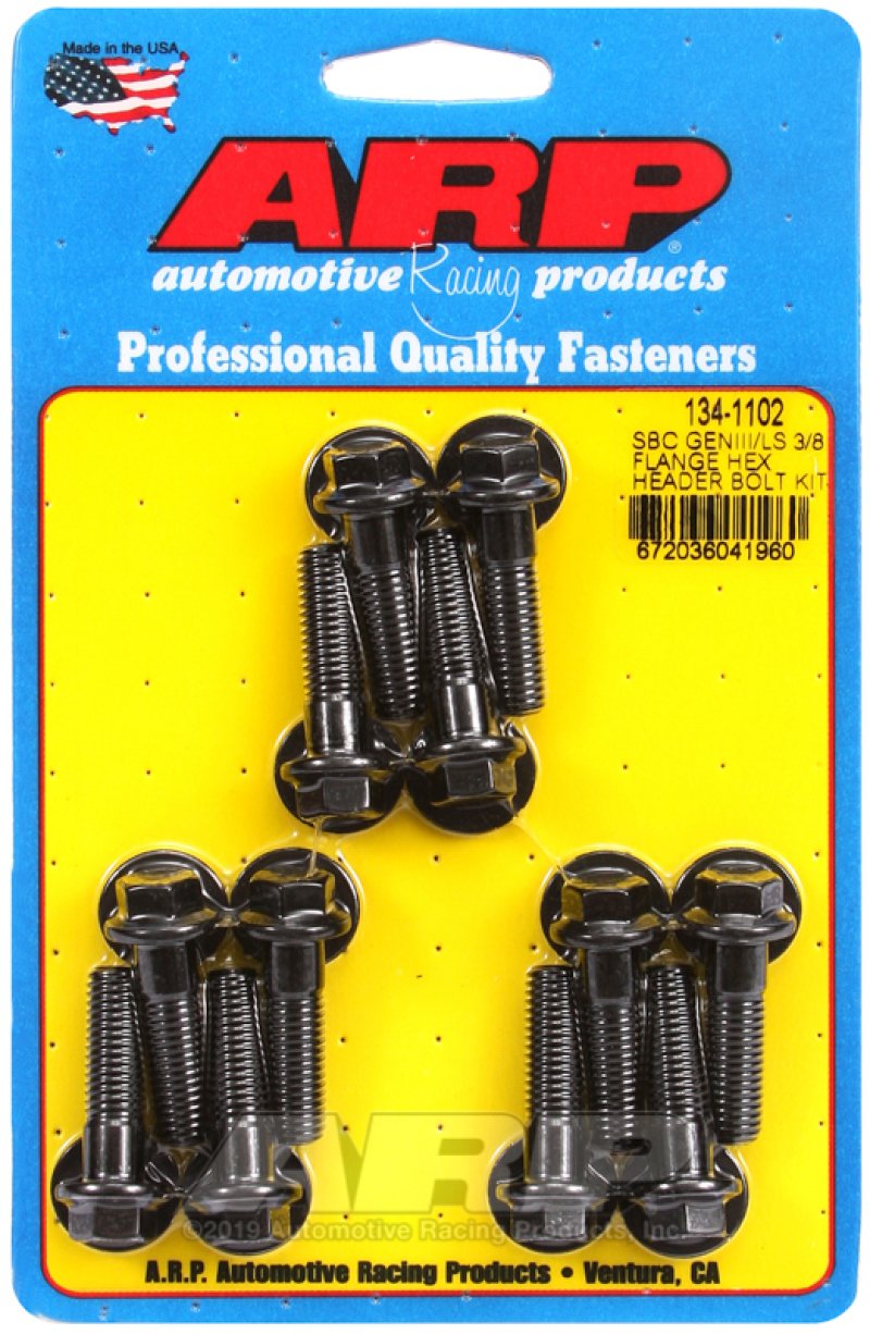 ARP Header Bolt Kits | Multiple Chevrolet Fitments (134-1102)