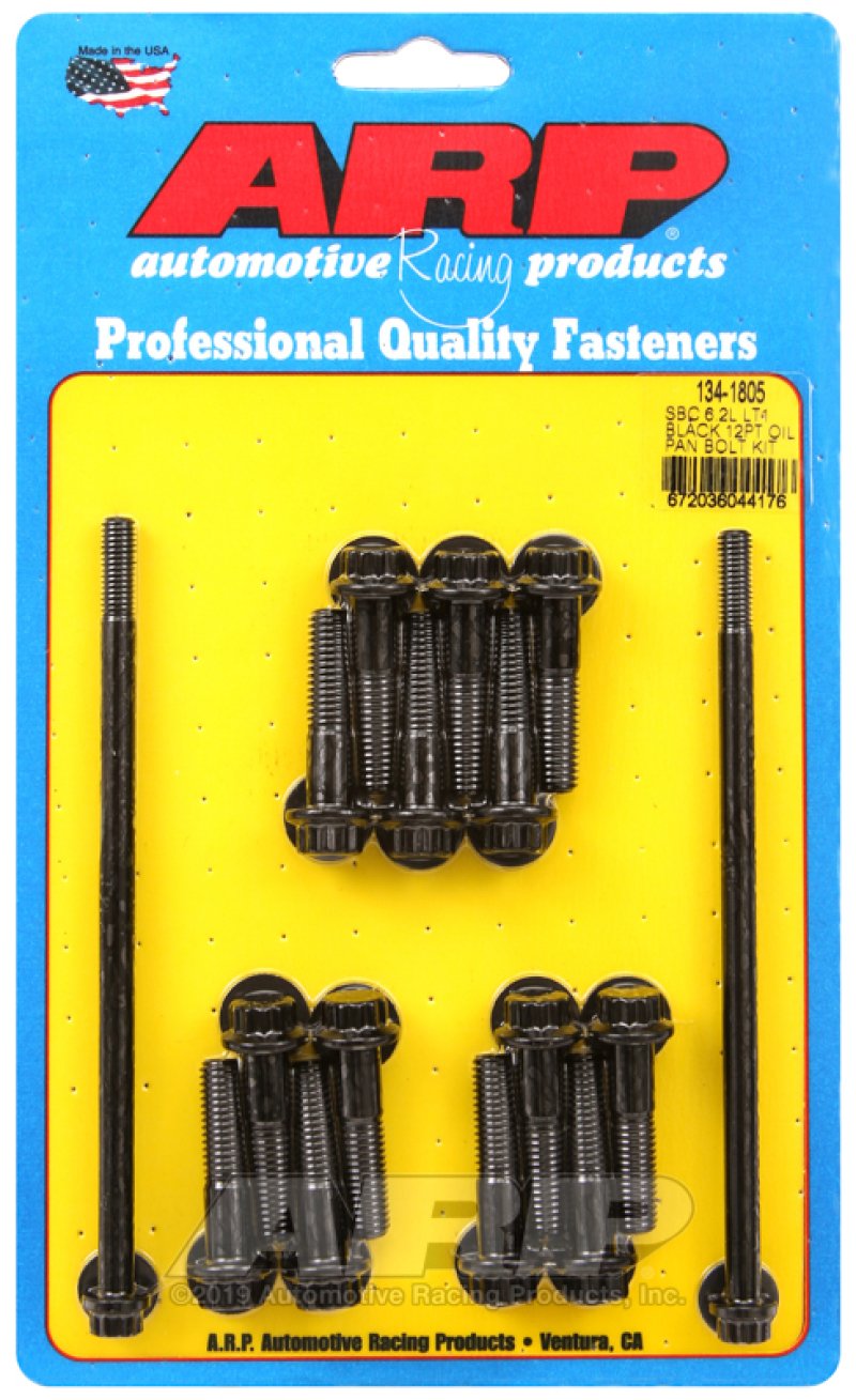 ARP Oil Pan Bolt Kits | Multiple Chevrolet Fitments (134-1805)