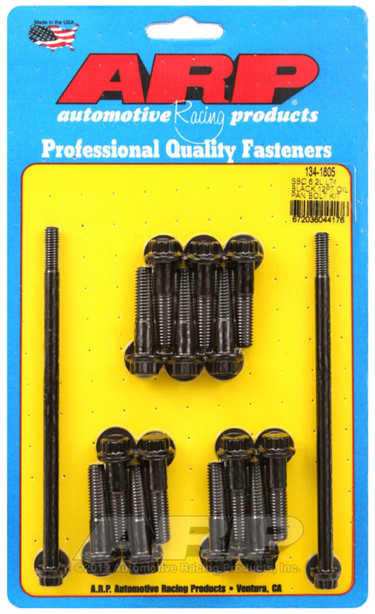 ARP Oil Pan Bolt Kits | Multiple Chevrolet Fitments (134-1805)