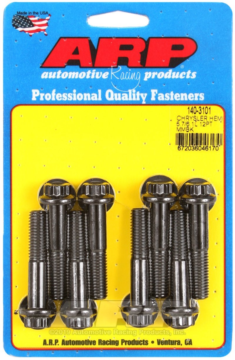 ARP Motor Mount Bolt Kits | Multiple Chrysler Fitments (140-3101)
