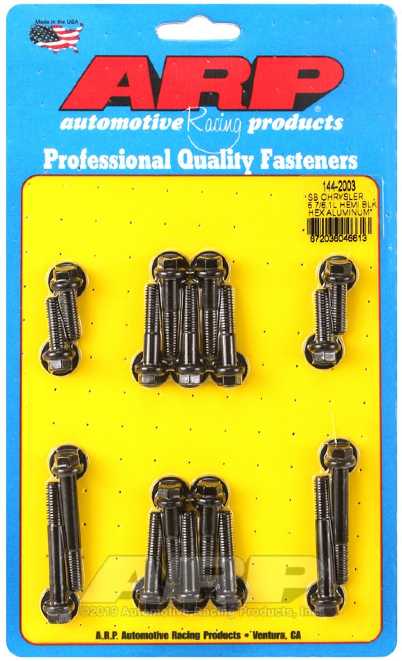ARP Intake Manifold Bolt Kits | Multiple Chrysler Fitments (144-2003)