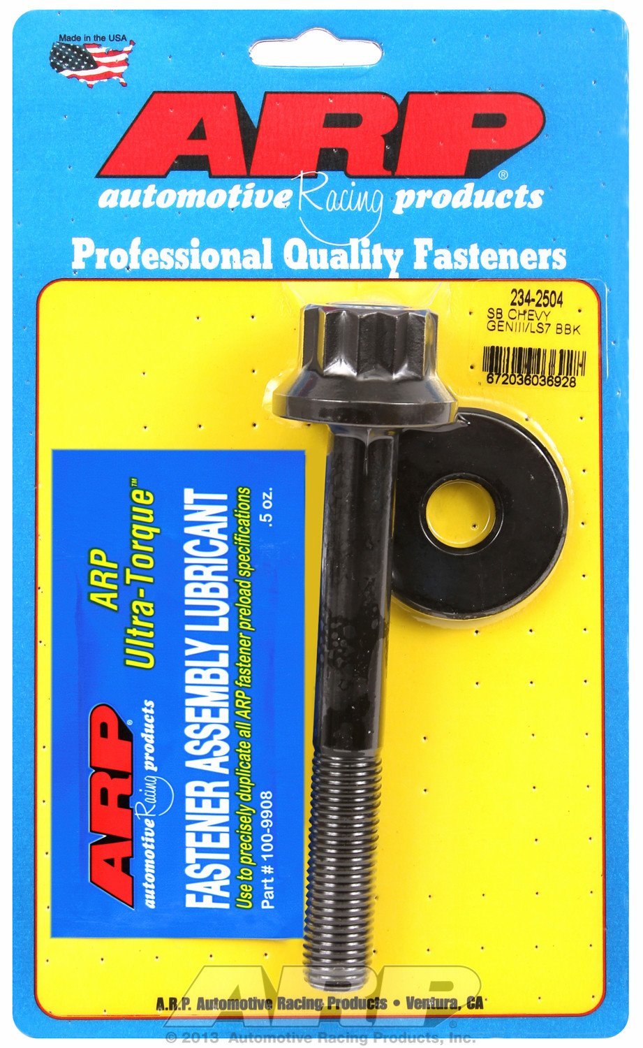 ARP 12-pt Harmonic Balancer Bolt Kit | Chevrolet Gen III/IV LS Engines (234-2504)