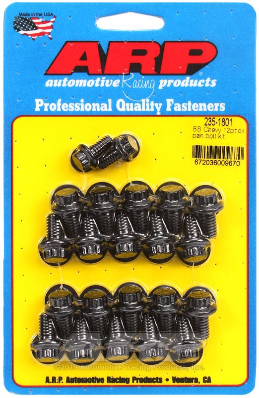 ARP Oil Pan Bolt Kits | Multiple Chevrolet Fitments (235-1801)