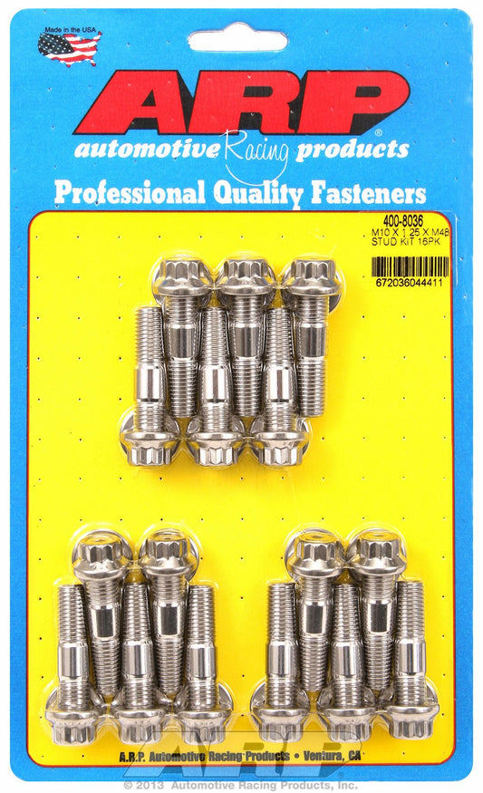ARP 16 piece 12pt Accessory Stud Kit (400-8036)