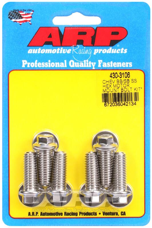 ARP Motor Mount Bolt Kits | Multiple Chevrolet Fitments (430-3106)