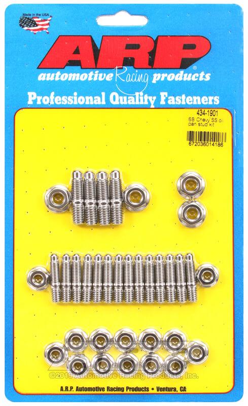 ARP Oil Pan Stud Kits | Multiple Chevrolet Fitments (434-1901)