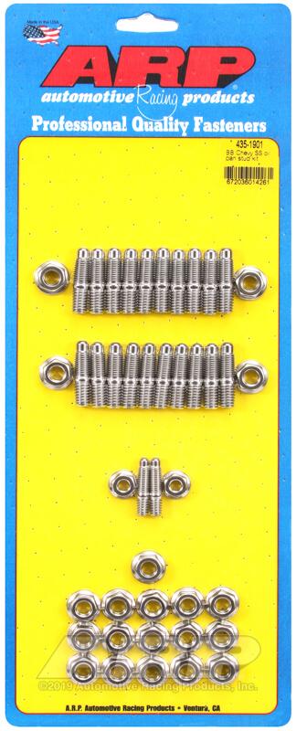 ARP Oil Pan Stud Kits | Multiple Chevrolet Fitments (435-1901)