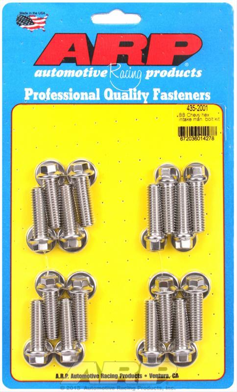ARP Intake Manifold Bolt Kits | Multiple Chevrolet Fitments (435-2001)
