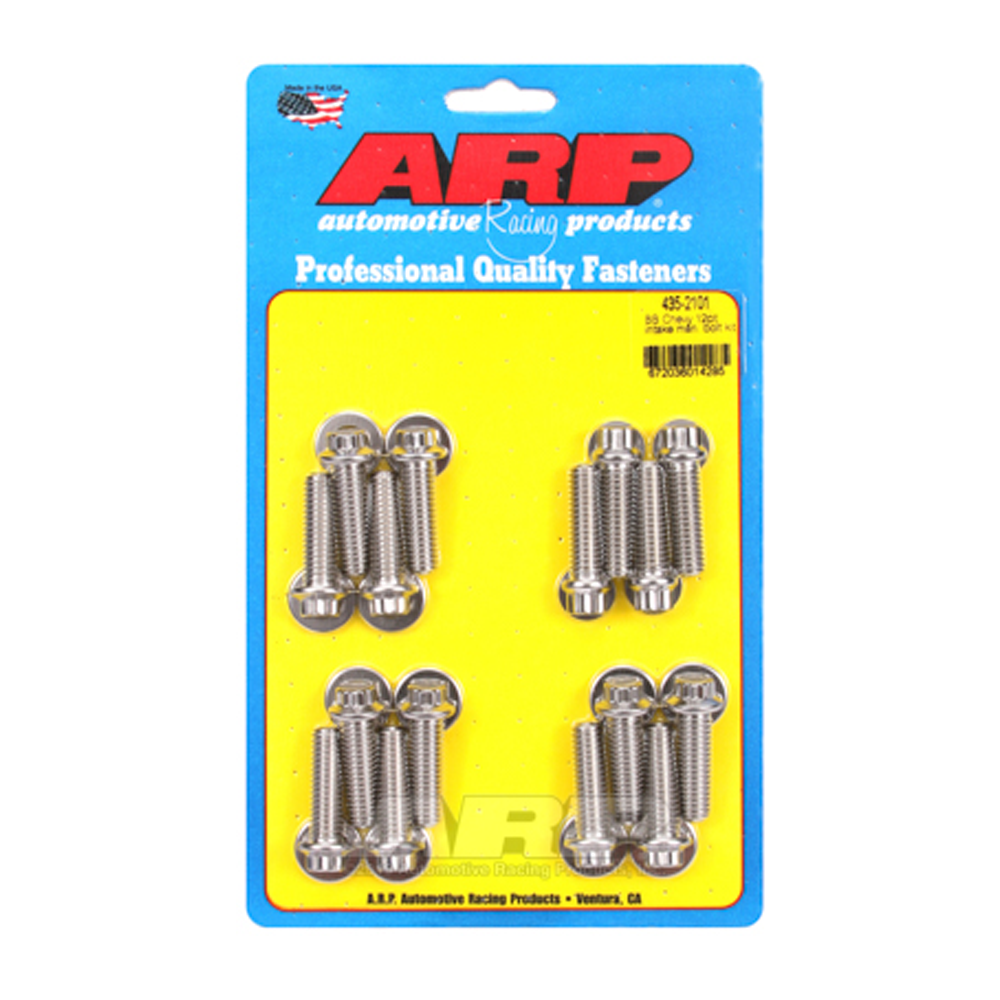 ARP Intake Manifold Bolt Kits | Multiple Chevrolet Fitments (435-2101)