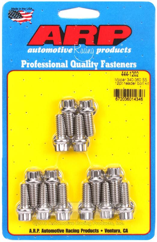 ARP Header Bolt Kits | Multiple Mopar Fitments (444-1202)