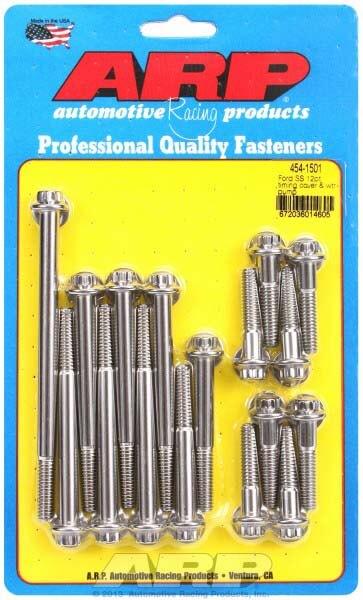 ARP Timing/Water Pump Bolt Kit | Multiple Ford Fitments (454-1501)