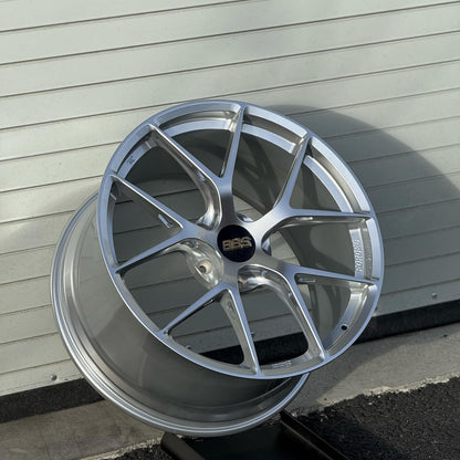 BBS FI-R 20x9 +48, 21x11.5 +60 5x130 Diamond Silver (SET)