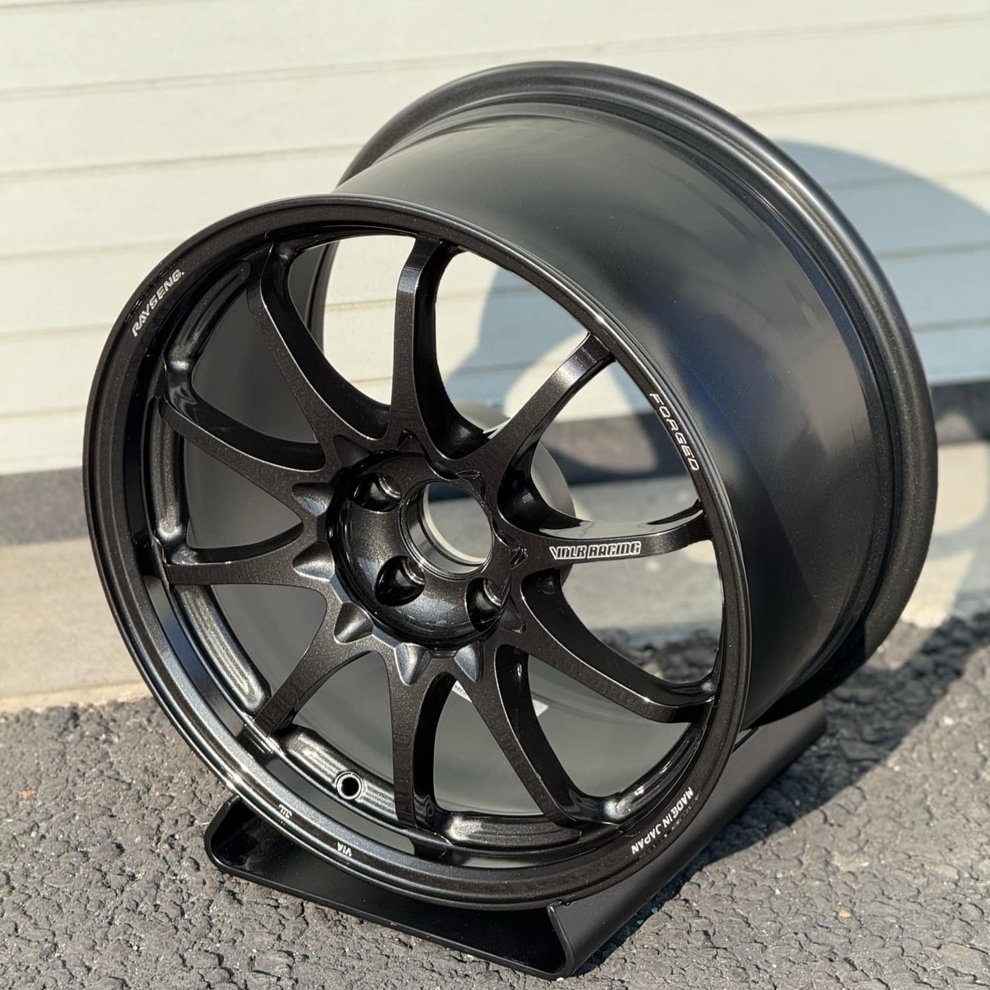 Volk Racing CE28N-Plus 17x9.5 +45 5x100 Diamond Dark Gunmetal (SET)