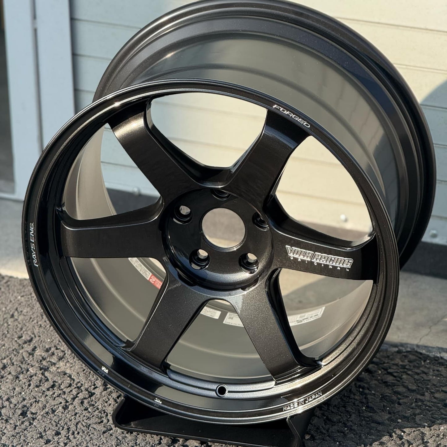 Volk Racing TE37 Ultra M-Spec 19x9.5 +23, 19x11 +37 5x120 Diamond Dark Gunmetal (SET)