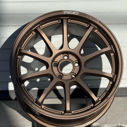 Gram Lights 57NR 18x9.5 +45 5x100 Dark Bronze (SET)