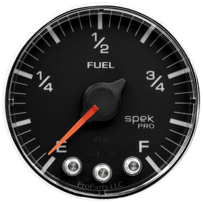 Autometer Spek-Pro 2 & 1/16" Programmable Fuel Level Gauge