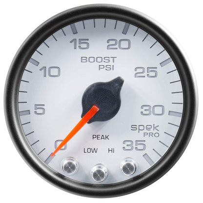 Autometer Spek-Pro 2 & 1/16" Boost Gauge 35PSI