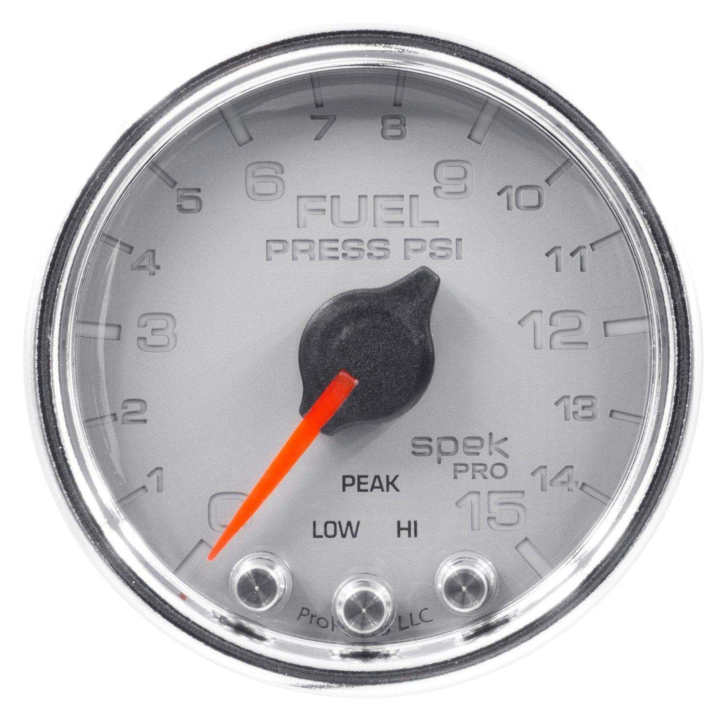 Autometer Spek-Pro 2 & 1/16" Fuel Press Gauge 15PSI