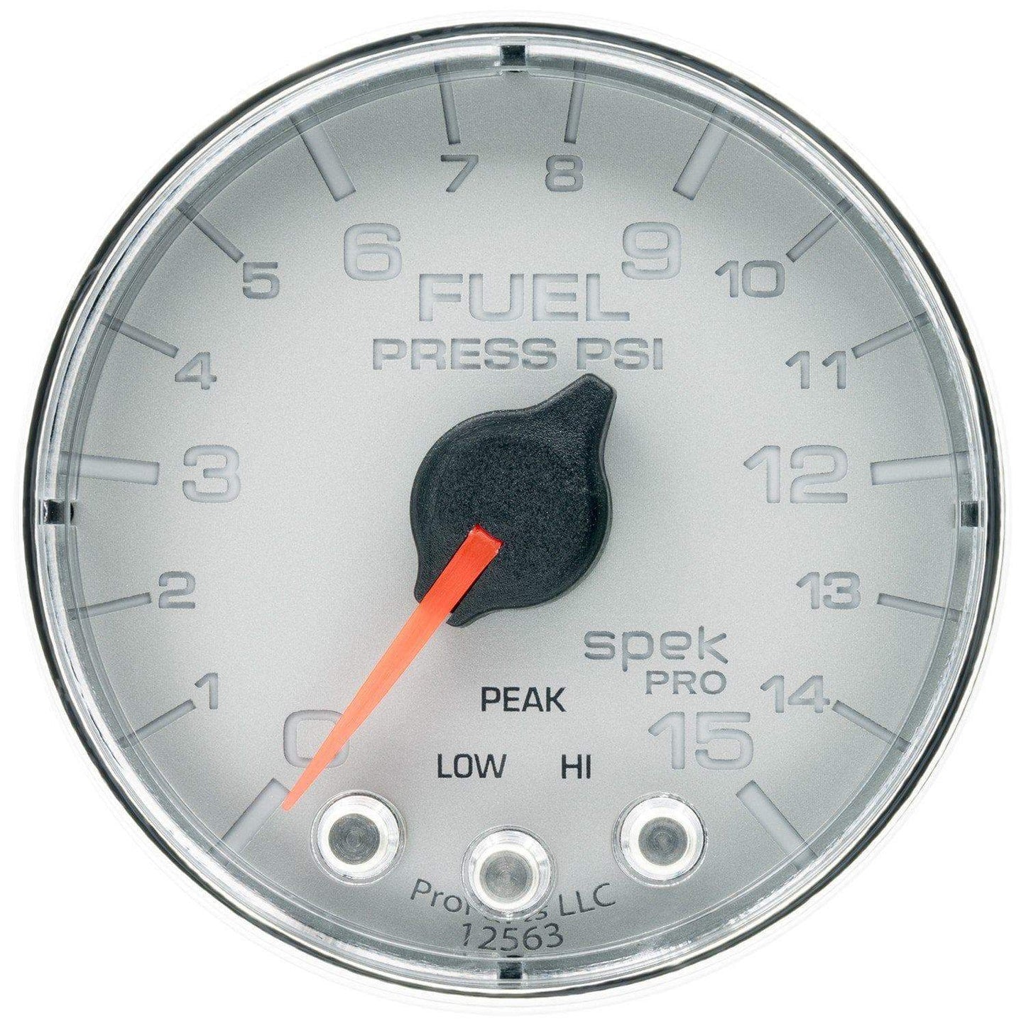 Autometer Spek-Pro 2 & 1/16" Fuel Press Gauge 15PSI