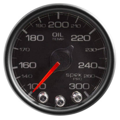 Autometer Spek-Pro 2 & 1/16" Oil Temp Gauge 100-300F