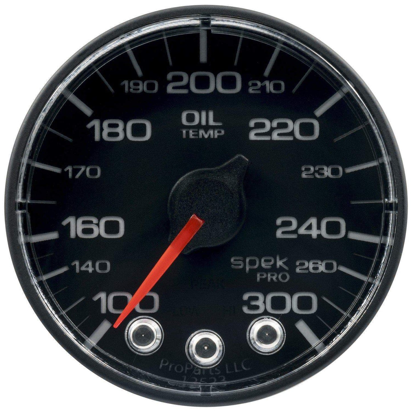 Autometer Spek-Pro 2 & 1/16" Oil Temp Gauge 100-300F