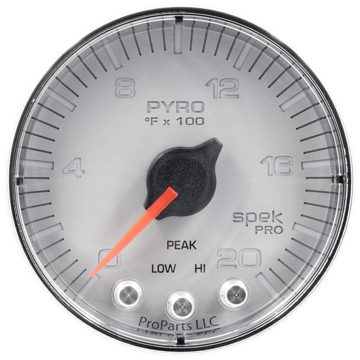 Autometer Spek-Pro 2 & 1/16" Pyro. (EGT) Gauge 0-2000F