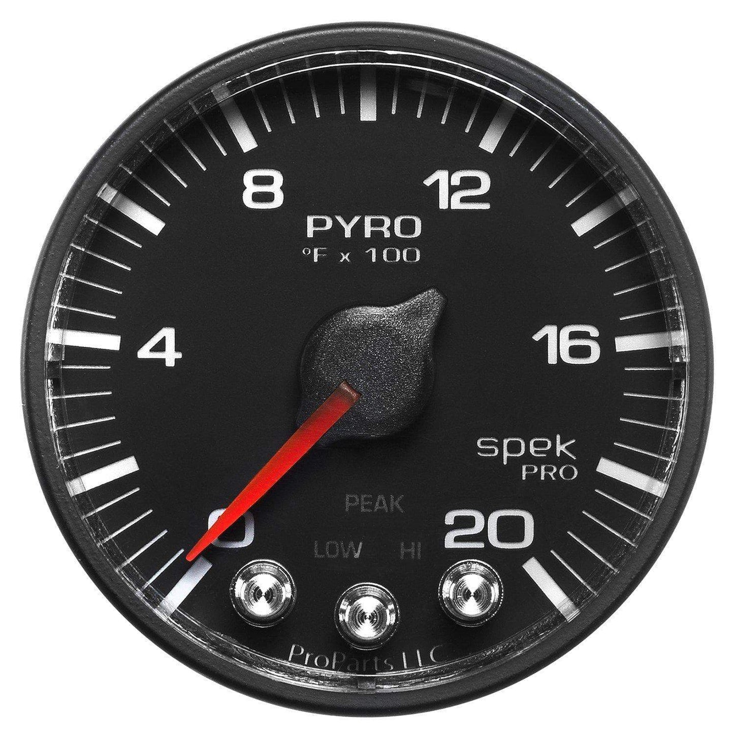 Autometer Spek-Pro 2 & 1/16" Pyro. (EGT) Gauge 0-2000F