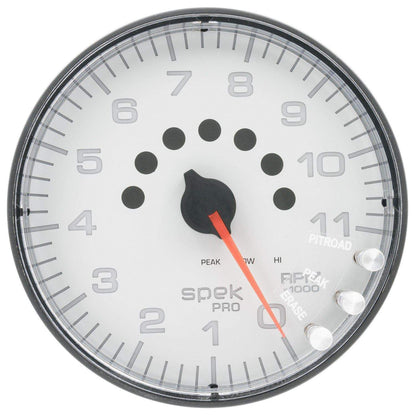 Autometer Spek-Pro 5" Tachometer W/Shift Light 11K RPM