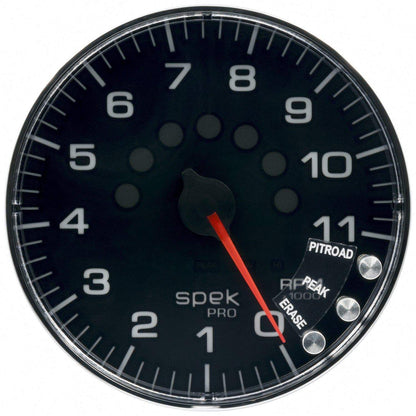 Autometer Spek-Pro 5" Tachometer W/Shift Light 11K RPM