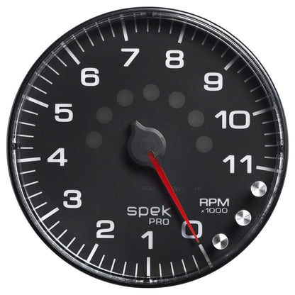 Autometer Spek-Pro 5" Tachometer W/Shift Light 11K RPM