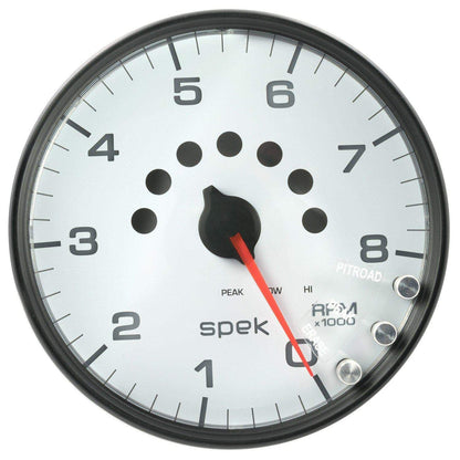 Autometer Spek-Pro 5" Tachometer W/Shift Light 8K RPM