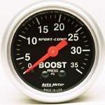 Auto Meter Sport-Comp (2 1/16") 0-35psi 3304