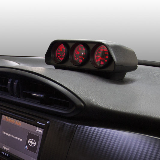 Auto Meter Dash-Top Triple Gauge Pod | 2013-2021 BRZ/FR-S/86 (5285)