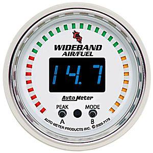 Autometer 52mm Wideband Air/Fuel Ratio PRO Wideband A/F Kit 7178