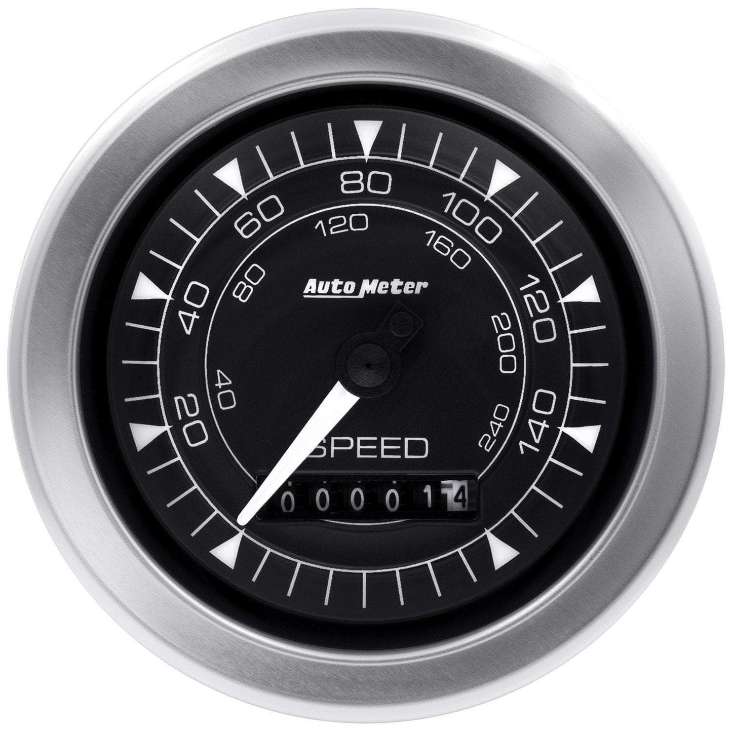 Auto Meter Chrono 3-3/8" Electric Speedometer (8188)